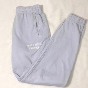 Brandy Melville light blue sweatpants